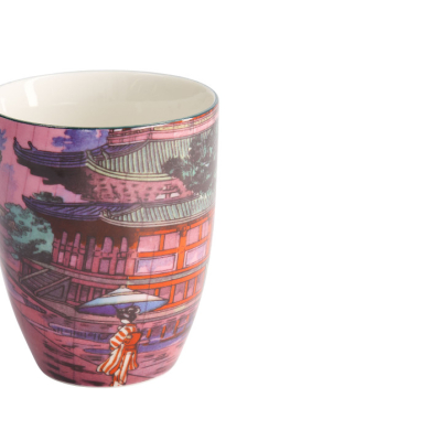Ø8.5x10.2cm 380ml  Kawaii Temple Mug W/Giftbox at Tokyo Design Studio (picture 3 of 6)