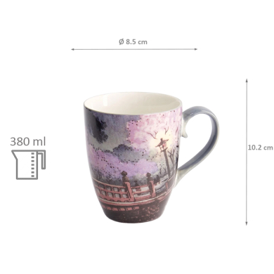 Ø8,5x10,2cm 380ml Kawaii Bashi Tasse in Geschenkbox bei Tokyo Design Studio (Bild 6 von 6)