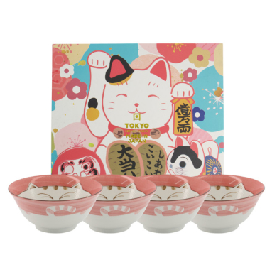 Kawaii Tayo Schalen 4 Schalen Set bei Tokyo Design Studio (Bild 1 von 4)