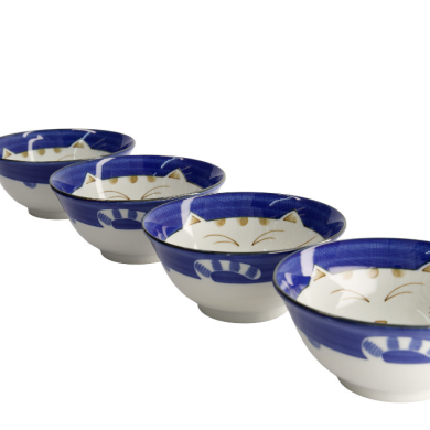 Kawaii Toya Bowls 4 Bowls Set at Tokyo Design Studio (picture 4 of 4)