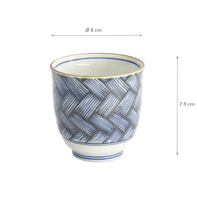 Blau/Weiß Teetasse bei Tokyo Design Studio (Bild 6 von 6)