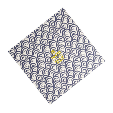 TDS, Schale in Geschenkbox, Aisai Seigaiha, Ø 24.5 x 8 cm, Art.-Nr. 22514