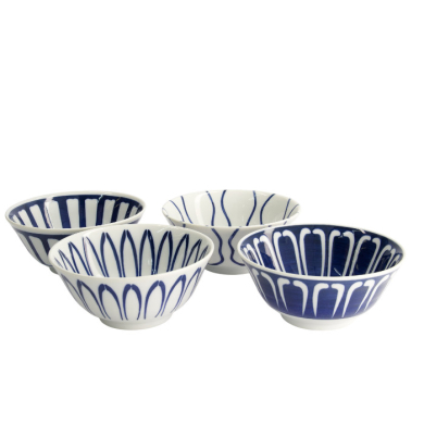 TDS, Schalen Set, 4-tlg., Mixed Bowls, Ø 15x7 cm, 500 ml, Art.-Nr. 22526