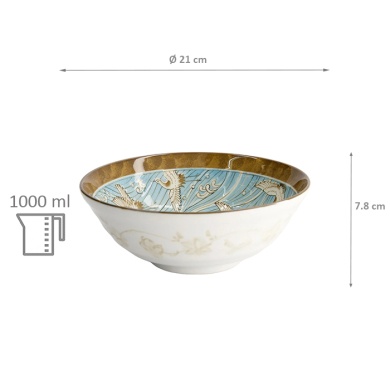 Crane Light Blue Ramen Bowl at Tokyo Design Studio (picture 6 of 6)