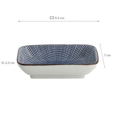 Sendan Tokusa Eckige Schale bei Tokyo Design Studio (Bild 5 von 5)