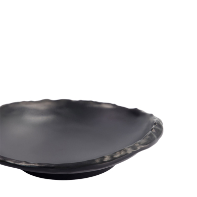 TDS, Teller, Melamine Iwate Black, 18,5x18,3x4,5cm, Art.-Nr. 33282