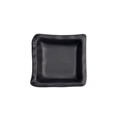 TDS, Saucen-Schale, Melamine Iwate Black, 9x8,5x2,5cm 80ml, Art.-Nr. 33285