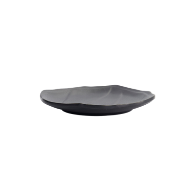 TDS, Runder Teller, Melamine Iwate Black, Ø 15,7x2,3cm, Art.-Nr. 33289