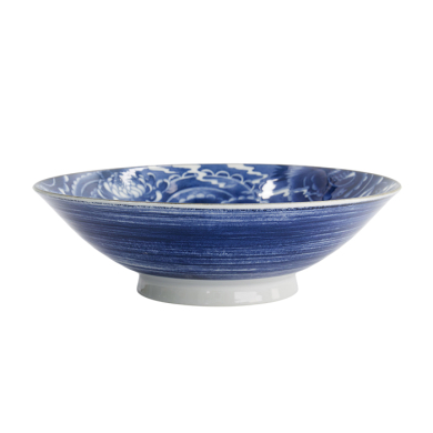 TDS, Bowl, Yakuza, Dragon, Blue/White, Ø 25.2x7.7cm 1600ml, Item No. 33342