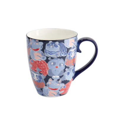 Kawaii Daruma Lucky Cat Tasse bei Tokyo Design Studio (Bild 2 von 5)