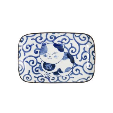 Blue Sakura Rectangular Plate at Tokyo Design Studio (picture 3 of 6)