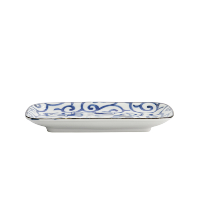 Blue Sakura Rectangular Plate at Tokyo Design Studio (picture 4 of 6)