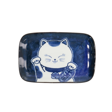 Blue Sakura Rectangular Plate at Tokyo Design Studio (picture 3 of 6)