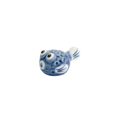 TDS, Chopsticks Rest, Blowfish Blue, Item No. 33563