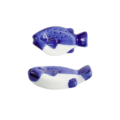 TDS, Chopsticks Rest, Fish Blue, Item No. 33573