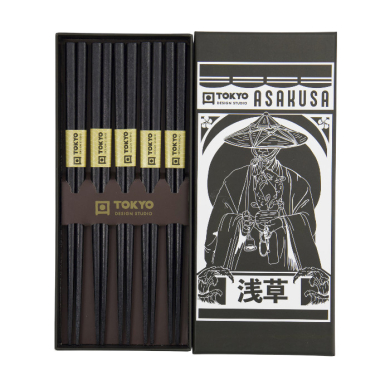 TDS, Chopstick Giftset of 5, Asakusa, Art.-Nr. 33637