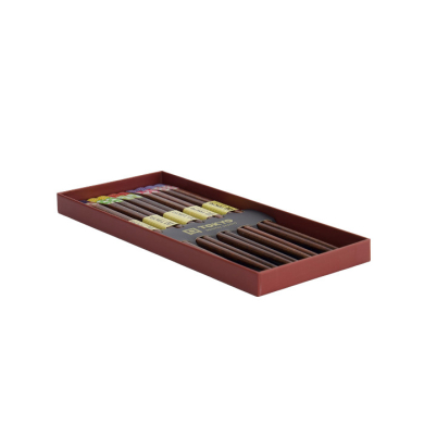 TDS, Essstäbchen Geschenkset 5 Paar, Red Black, Art.-Nr. 33642