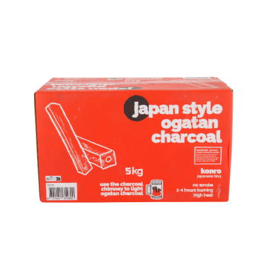 Item No. 21792 Konro Grill Kishu Binchotan Charcoal Hanmaru Diameter 3-6cm 15kg at Tokyo Design Studio (picture 5 of 5)