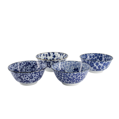 TDS, Tayo Bowl Giftset, 4-piece set, Mixed Bowls, Ø 15x7cm 500ml, Item No. 33747