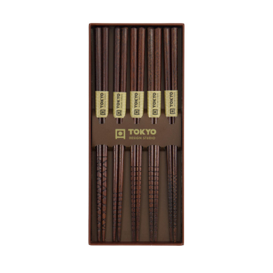 TDS, 5 Paar Essstäbchen, Geshenkset, Ukiyoe, Art.-Nr. 33833