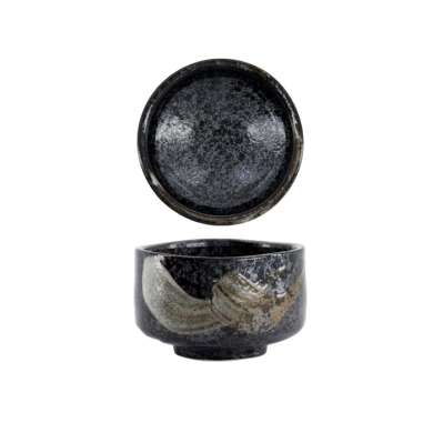 hellblau/grau Matcha Schale Geschenkset  bei Tokyo Design Studio (Bild 1 von 2)