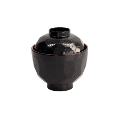 ABS Lacquerware Bowl with Lid at Tokyo Design Studio (picture 1 of 7)