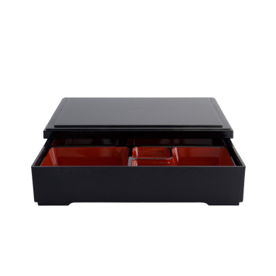 TDS, Bentobox, ABS Lacquerware, 27.5x21.5cmm, Art.-Nr. 4194