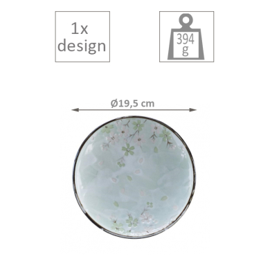 Green Cosmos Teller bei Tokyo Design Studio (Bild 5 von 5)