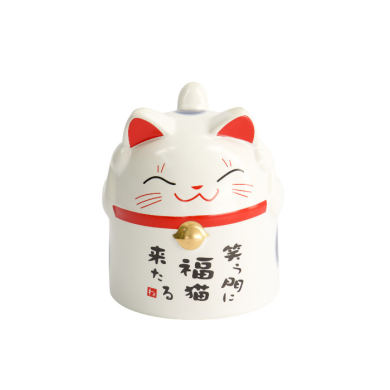 Blue Kawaii Lucky Cat Mug at Tokyo Design Studio (picture 4 of 4)