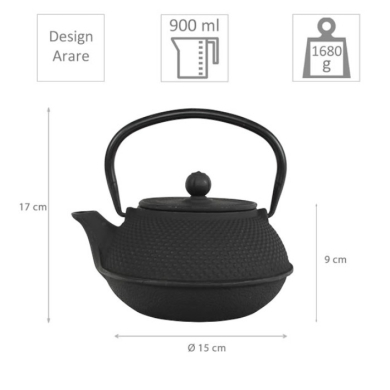 Arare gusseiserne Teekanne bei Tokyo Design Studio (Bild 2 von 7)