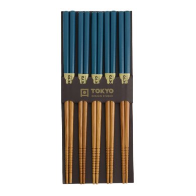 Bamboo Petrol Chopstick Set at Tokyo Design Studio 