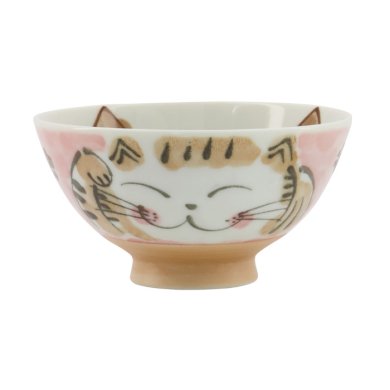 Fuku Cat Neko Reis Schale bei Tokyo Design Studio (Bild 4 von 5)