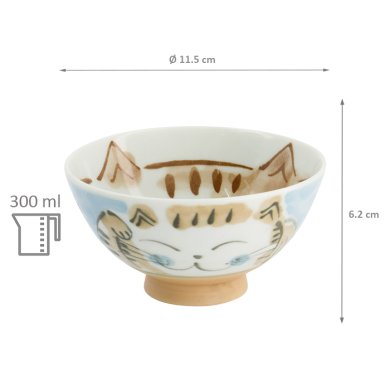 Fuku Cat Neko Rice Bowl at Tokyo Design Studio (picture 5 of 5)