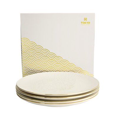 Nippon White 4 Teller Set bei Tokyo Design Studio (Bild 1 von 4)