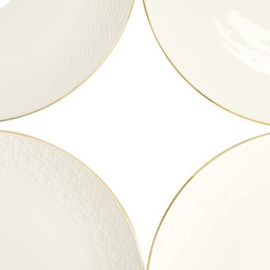 Nippon White 4 Teller Set bei Tokyo Design Studio (Bild 4 von 4)