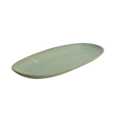 TDS, Plate, Vert Sauge, 28.5 cm x 14 cm, Item No. 16657