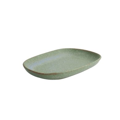 TDS, Plate, Vert Sauge, 19 x 13 cm, Item No. 16658