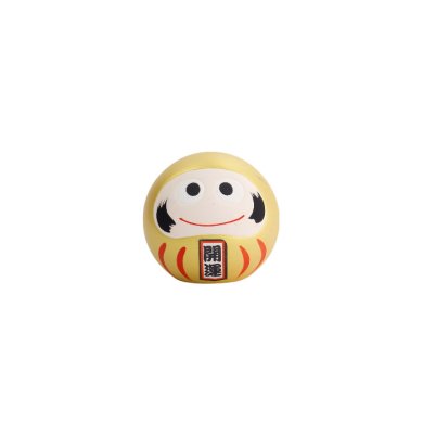TDS, Glücksbringer / Lucky Charm Daruma, Dekoration, Gold, Ø 6x6x6cm - Art Nr: 16917