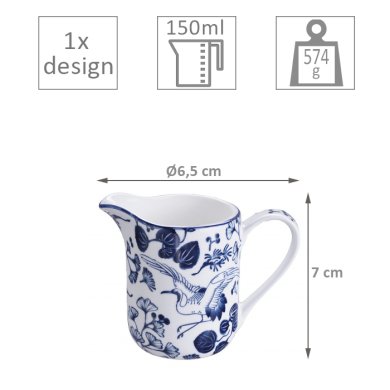 Flora Japonica Milk jug and sugar bowl set at Tokyo Design Studio (picture 7 of 8)