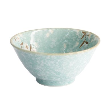 Light Blue Sakura Rice Bowl at Tokyo Design Studio (picture 3 of 5)
