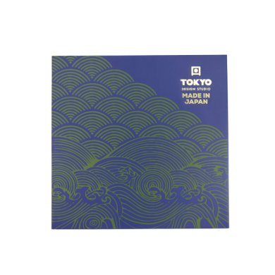 TDS, Sushi Set, Onyx Noir Mermaid, mit Chopsticks, 6-tlg., 22x13x2cm & 8,5x3,4cm, Art.-Nr. 33756