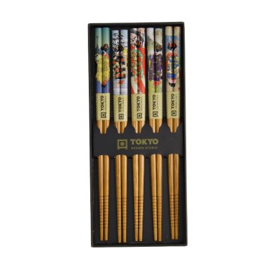 TDS, Chopstick Set, Maiko, 5 pair, Item No. 33835