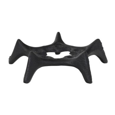 TDS, Gusseisen-Untersetzer Stern, 12,5cm, Schwraz, Art Nr- U125s