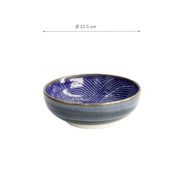 TDS, Bowl, Seigaiha, Ø 12.5 x4.2 cm, Item No. 14210