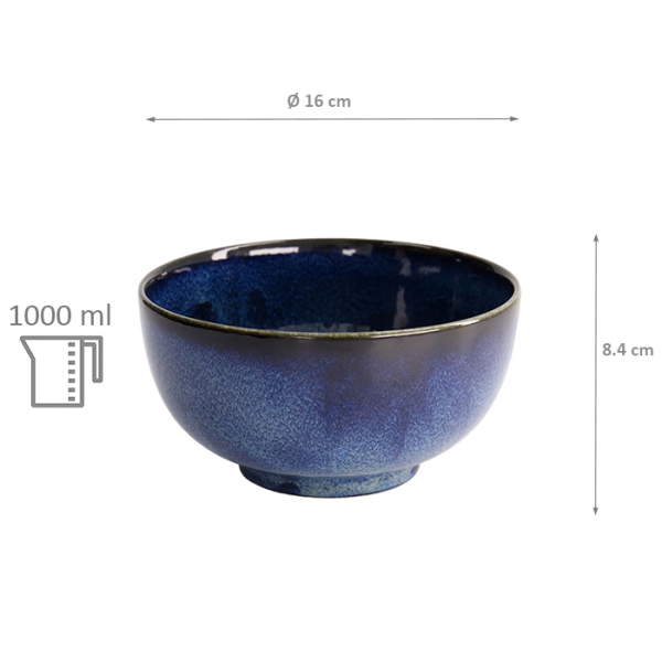 Cobalt Blue Schale bei Tokyo Design Studio (Bild 5 von 5)