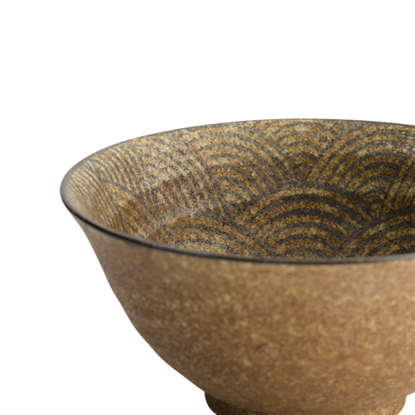 TDS, Bowl, Mino Yaki, Ø 20x10cm 1200ml, Item No. 14453