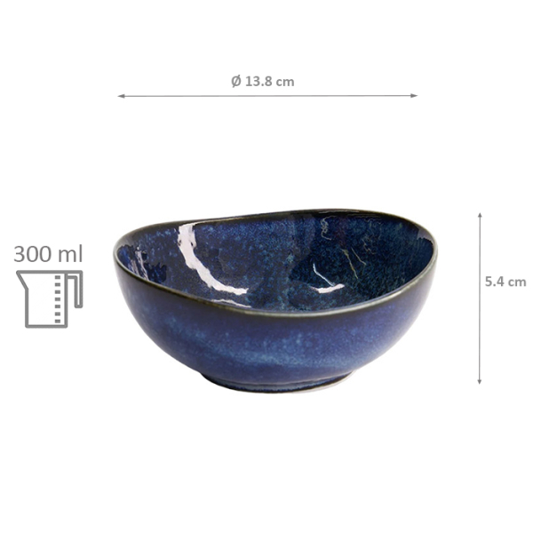 Cobalt Blue Oval Bowl at Tokyo Design Studio (picture 5 of 5)