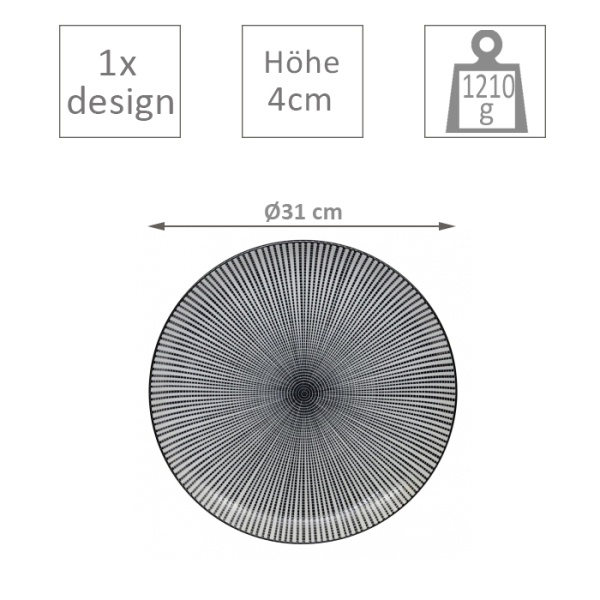 Sendan Black Plate at Tokyo Design Studio (picture 2 of 2)