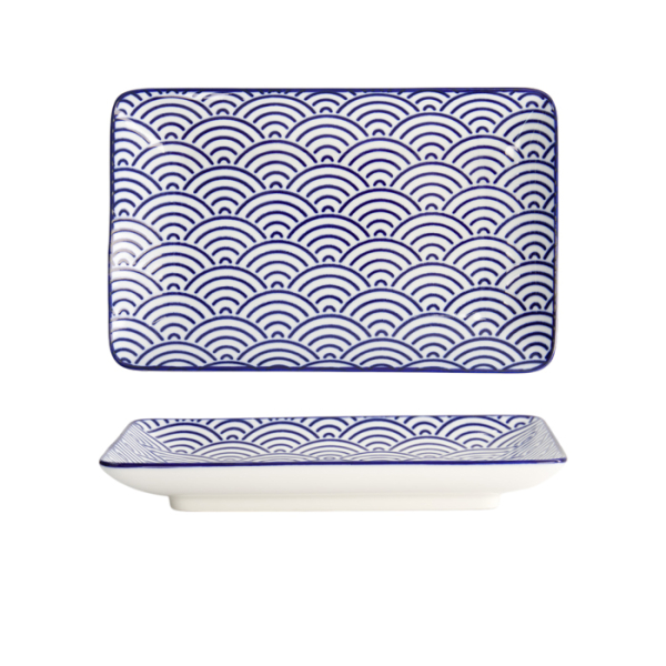 Nippon Blue Sushi Platte bei Tokyo Design Studio (Bild 1 von 6)