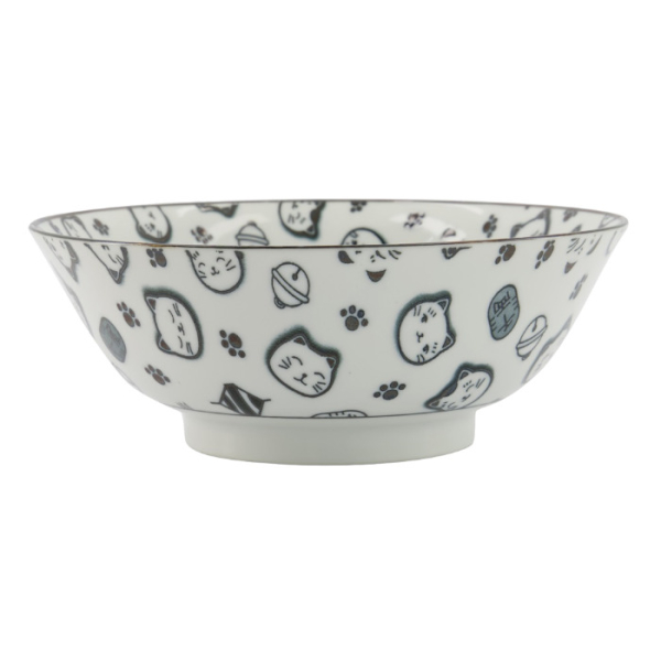 Kawaii Lucky Cat Neko Ramen Bowl at Tokyo Design Studio (picture 3 of 5)